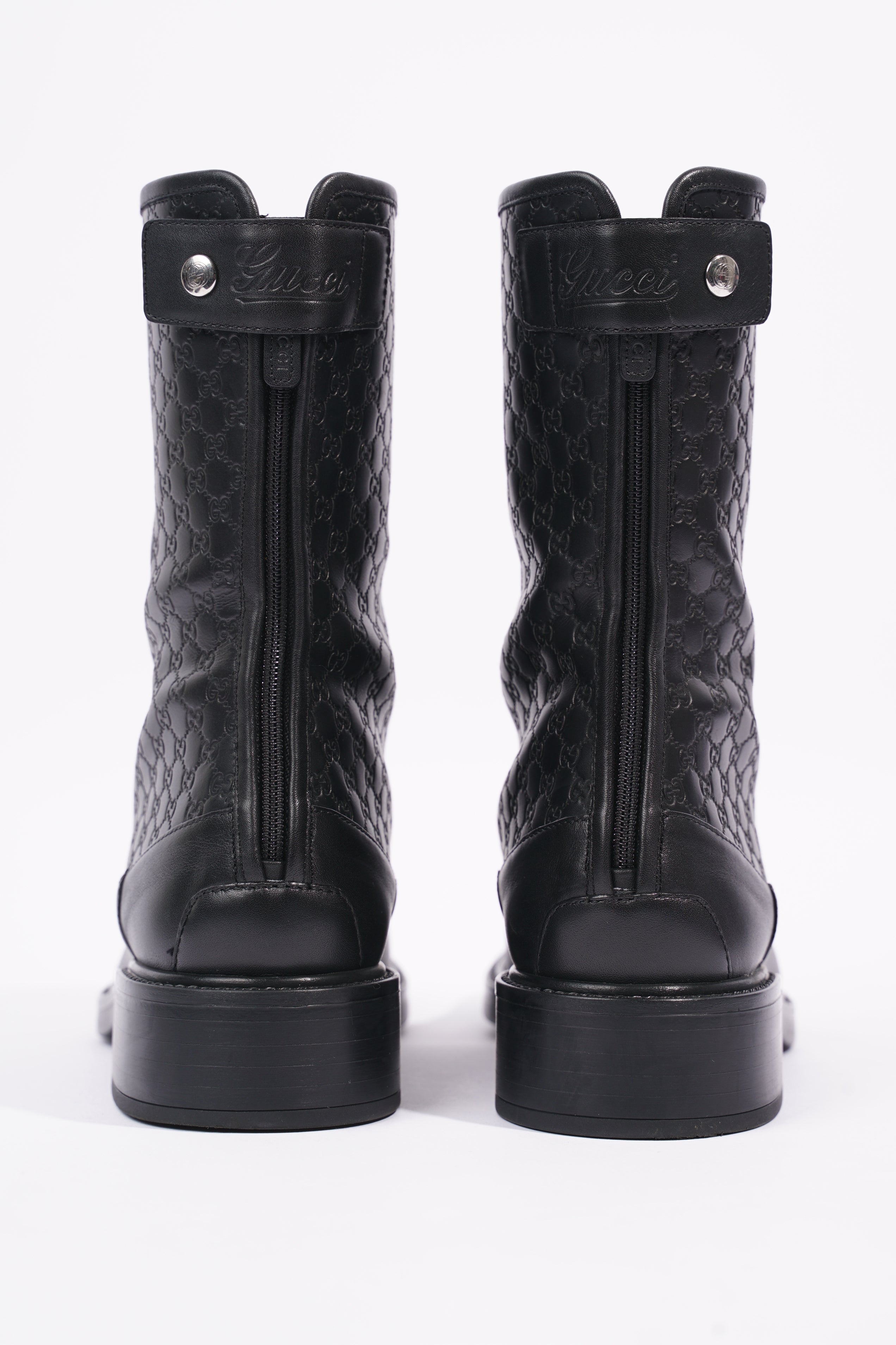 Gucci Womens Microguccissima Boot Black EU 38.5 / UK 5.5