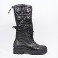 Christian Dior Boots Black Leather EU 39 UK 6