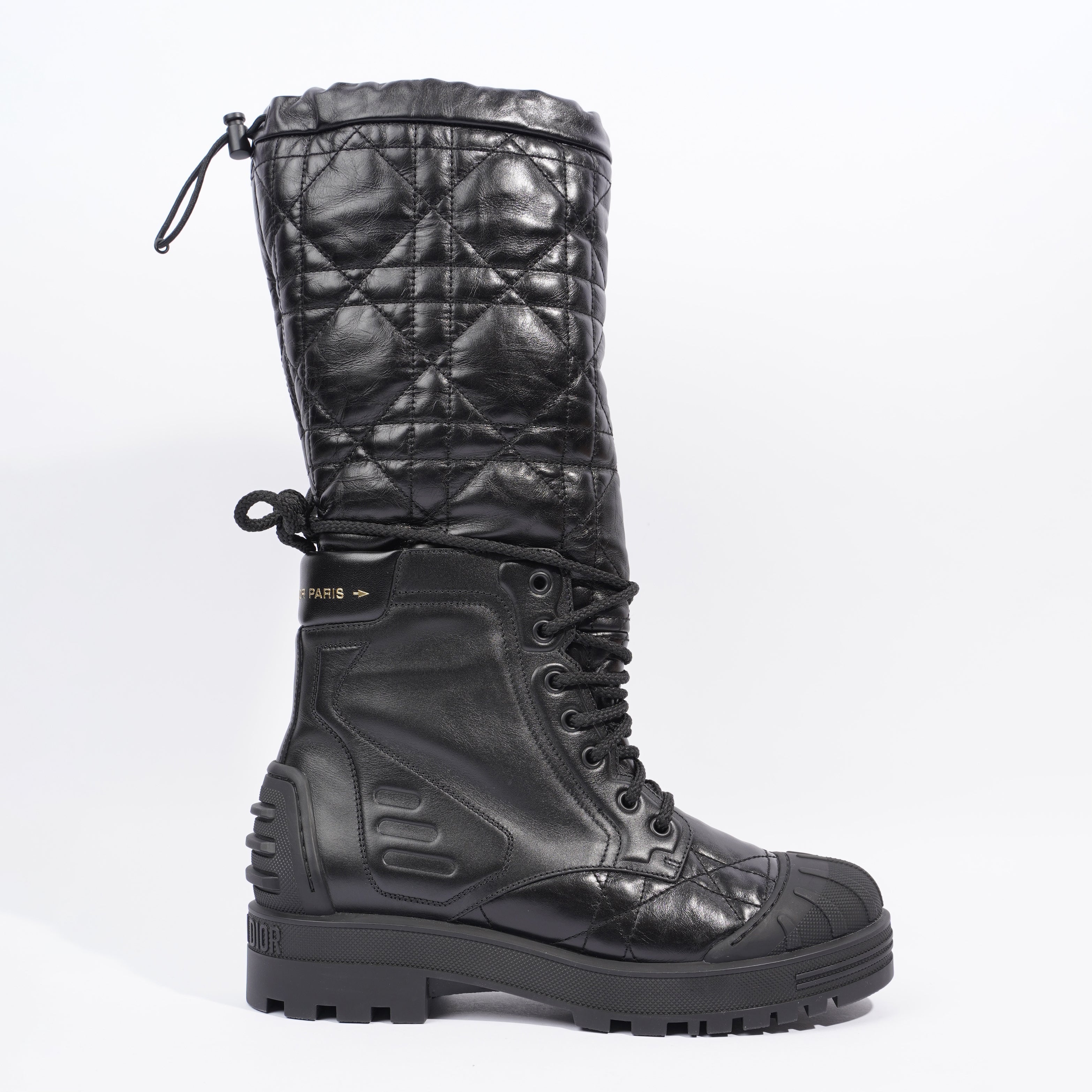 Christian Dior Boots Black Leather EU 39 UK 6