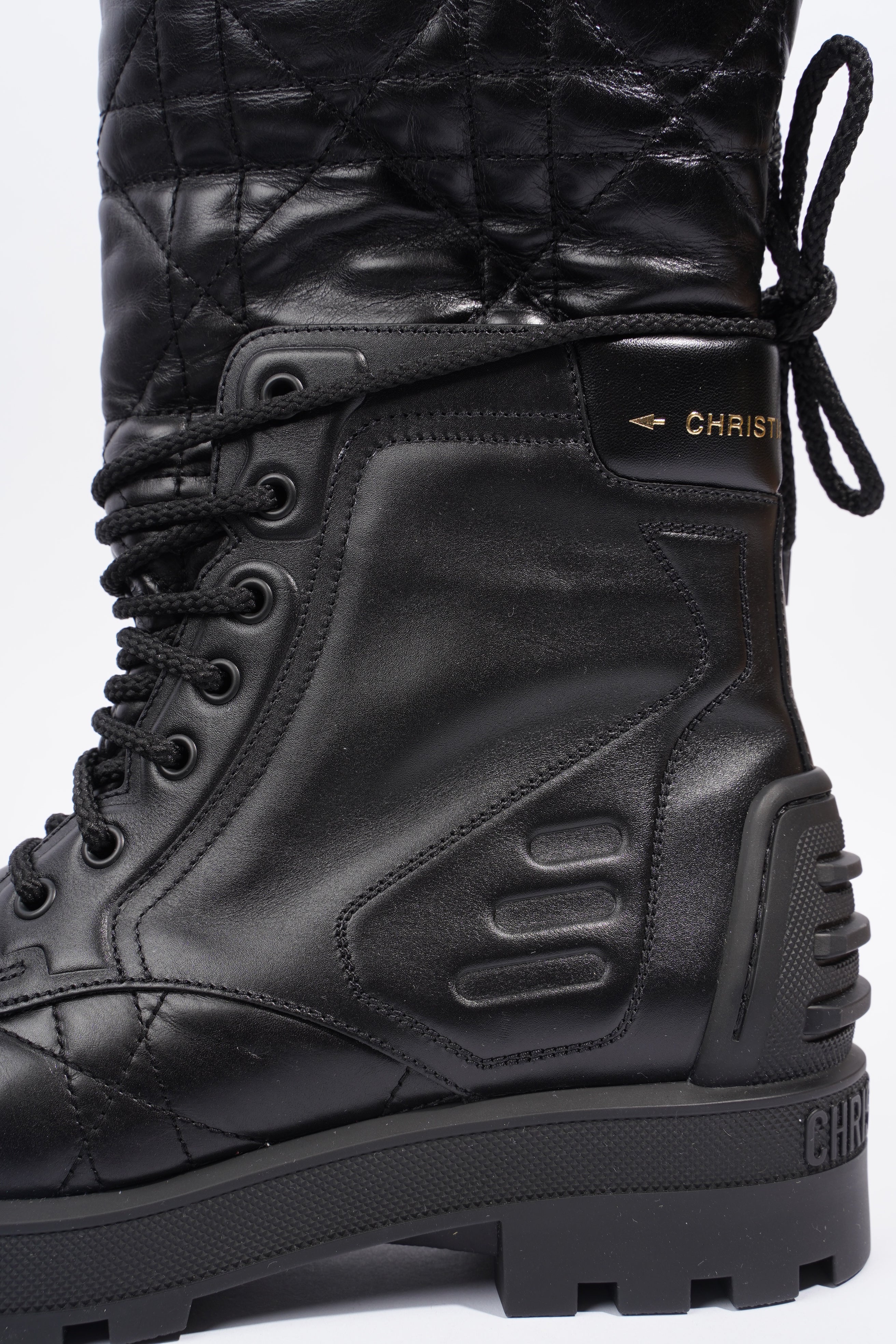 Christian Dior Boots Black Leather EU 39 UK 6