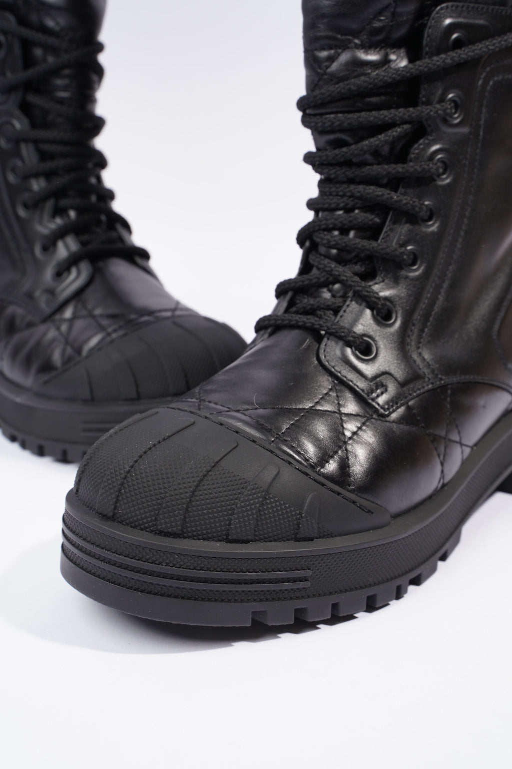 Christian Dior Boots Black Leather EU 39 UK 6