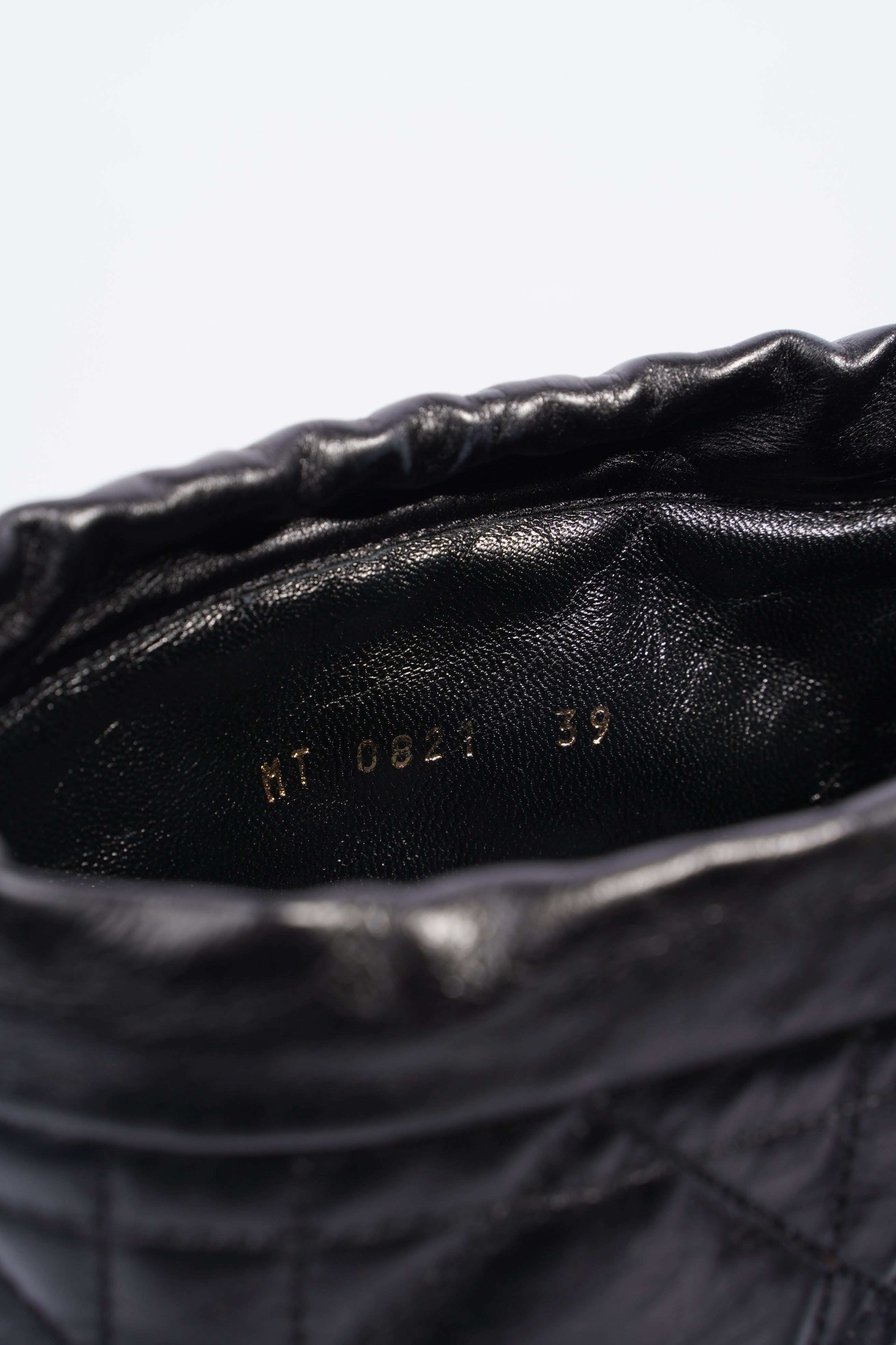 Christian Dior Boots Black Leather EU 39 UK 6