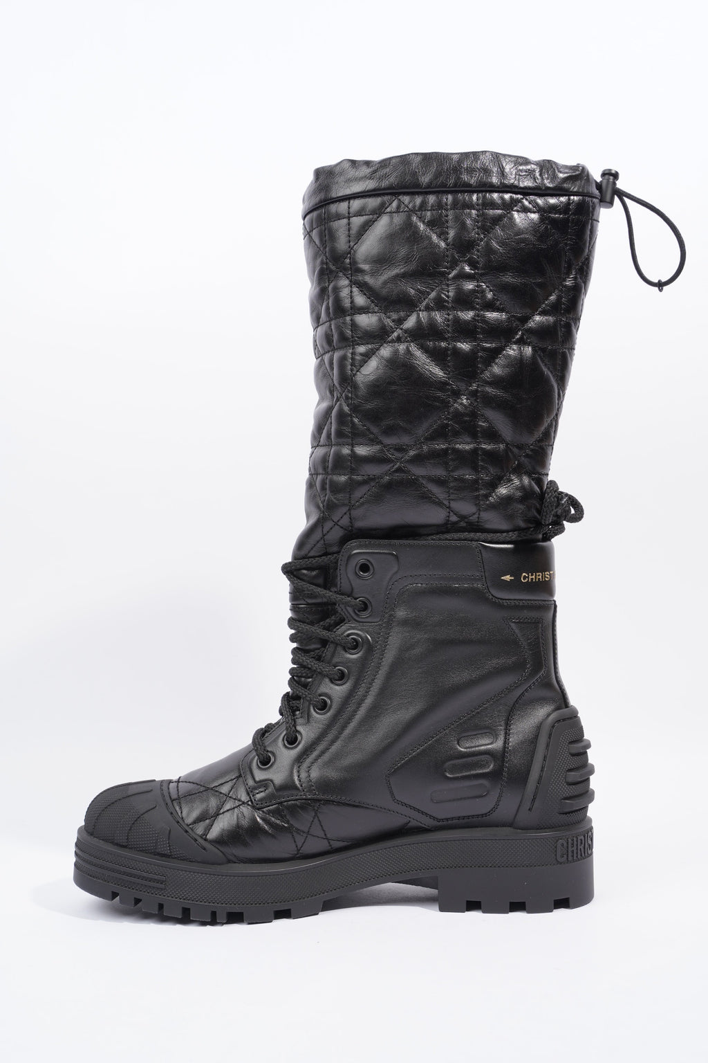 Christian Dior Boots Black Leather EU 39 UK 6