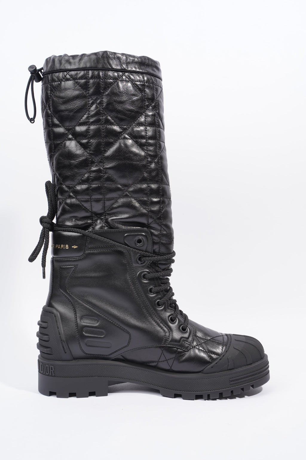 Christian Dior Boots Black Leather EU 39 UK 6
