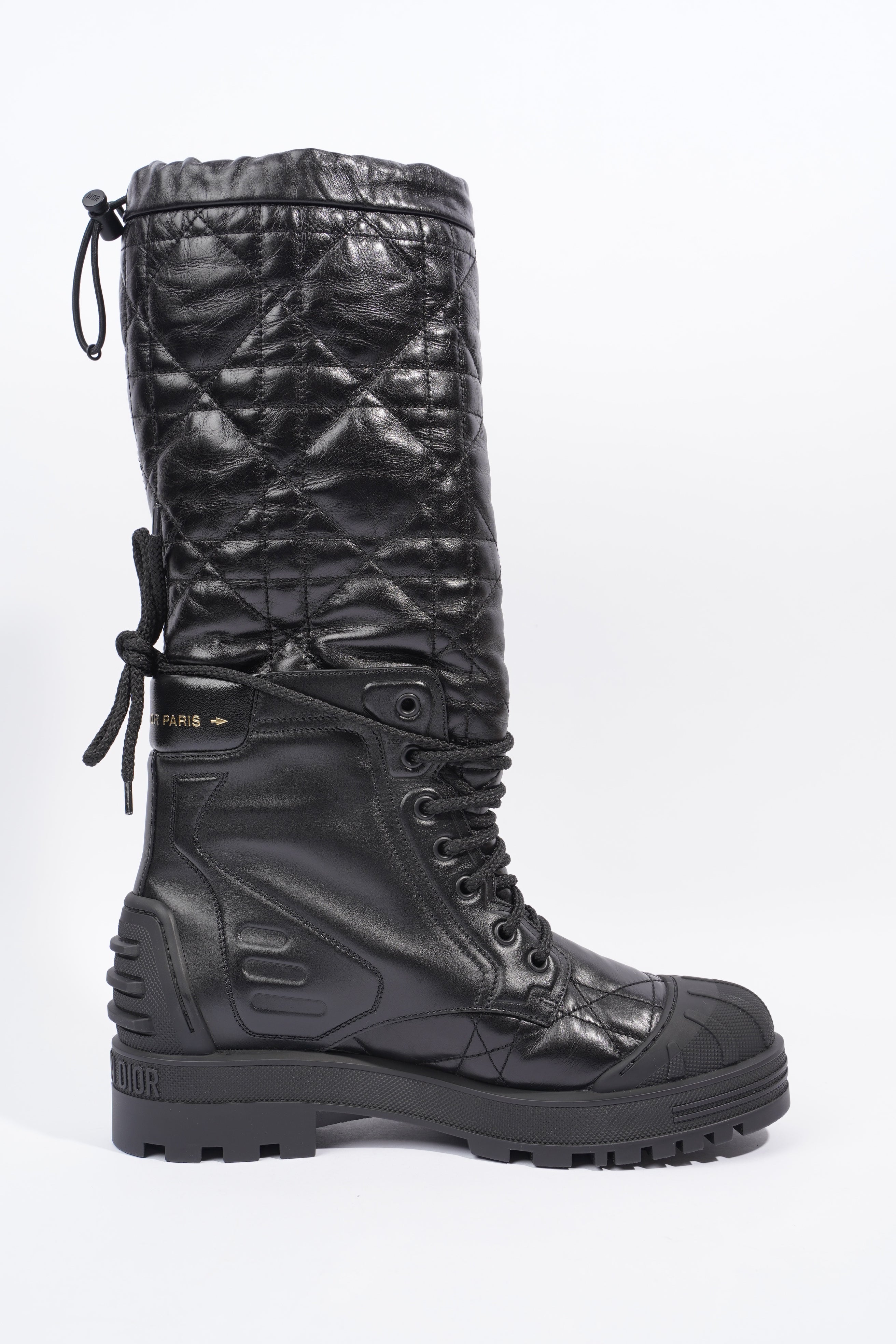 Christian Dior Boots Black Leather EU 39 UK 6