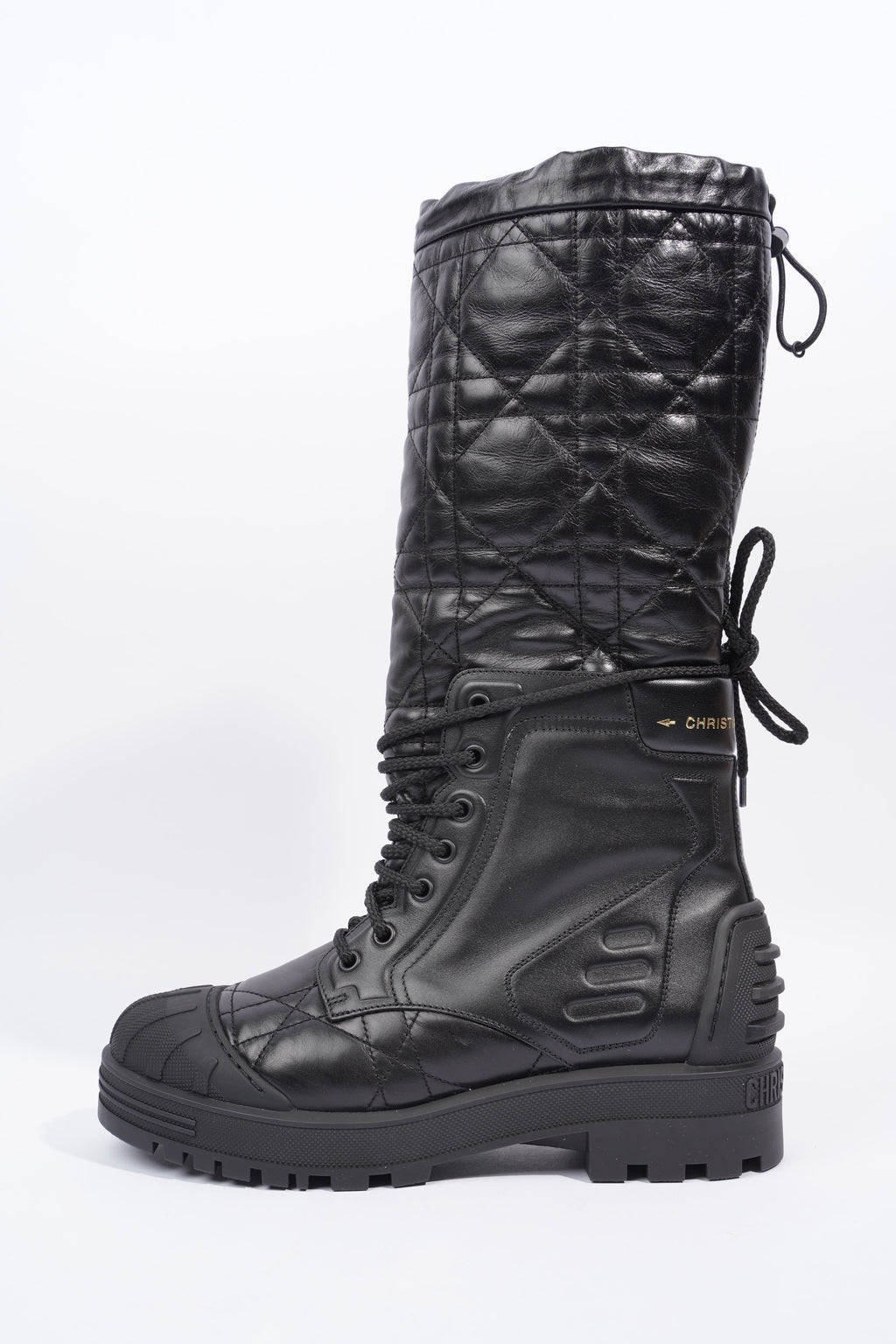 Christian Dior Boots Black Leather EU 39 UK 6