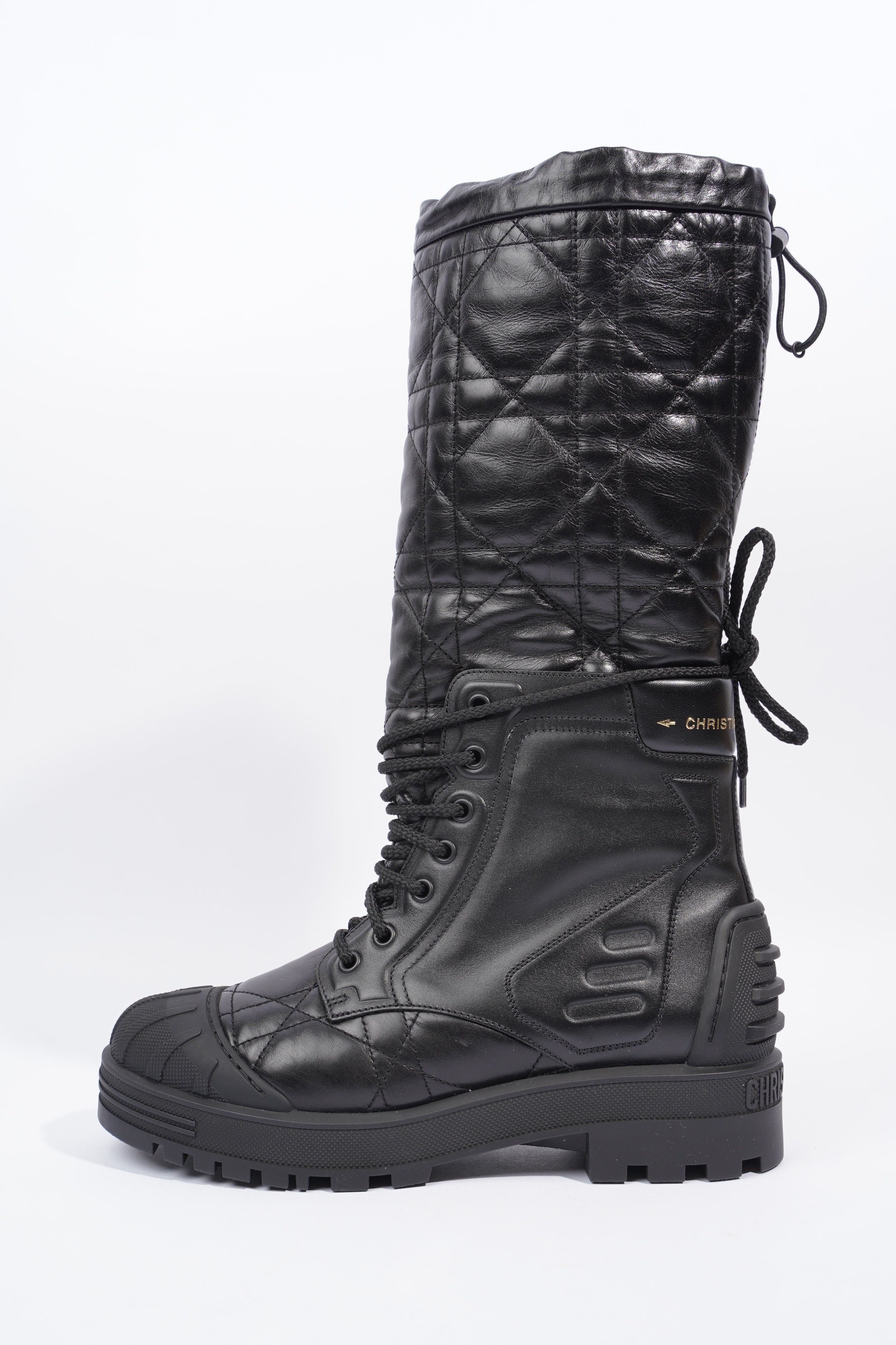 Christian Dior Boots Black Leather EU 39 UK 6