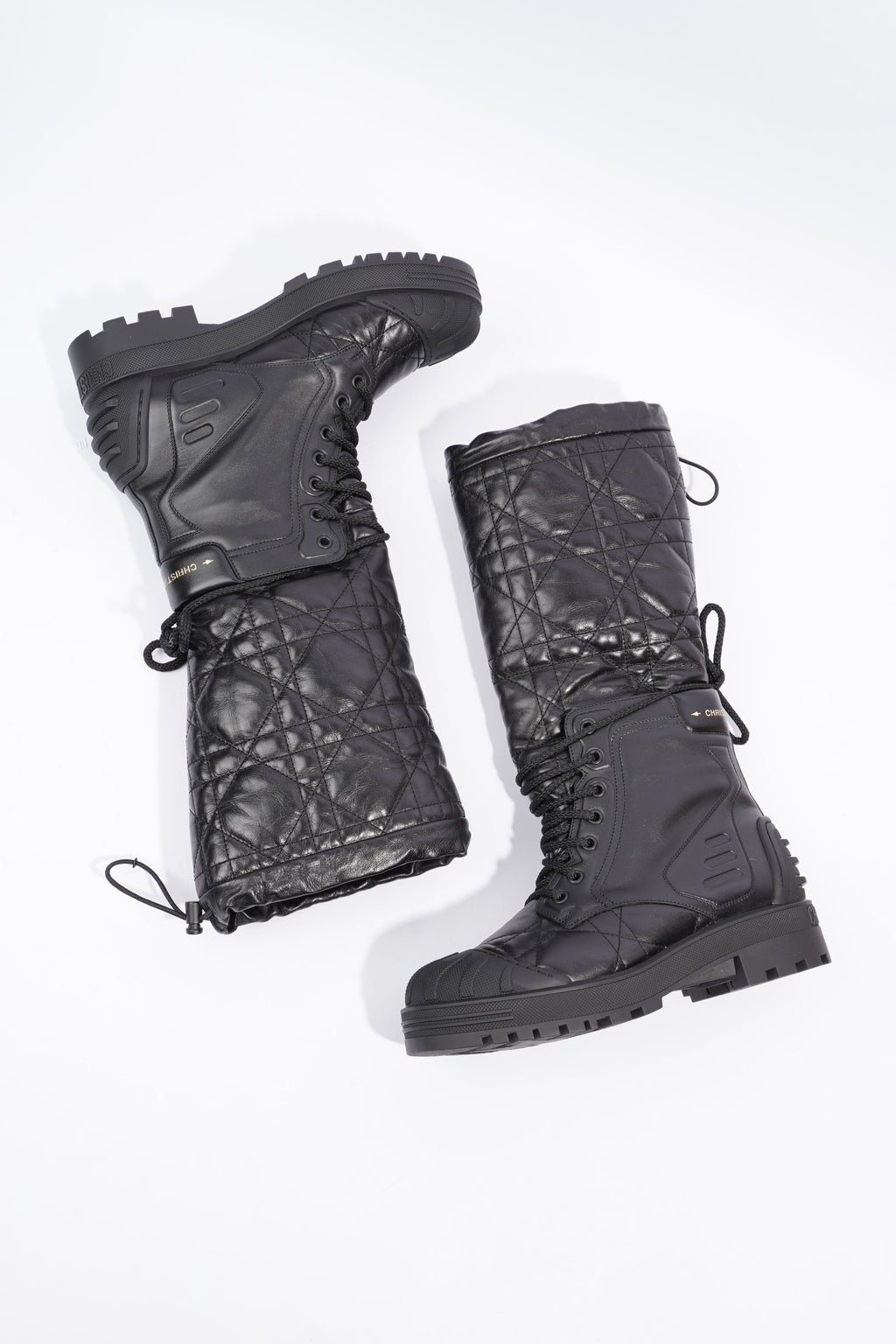 Christian Dior Boots Black Leather EU 39 UK 6