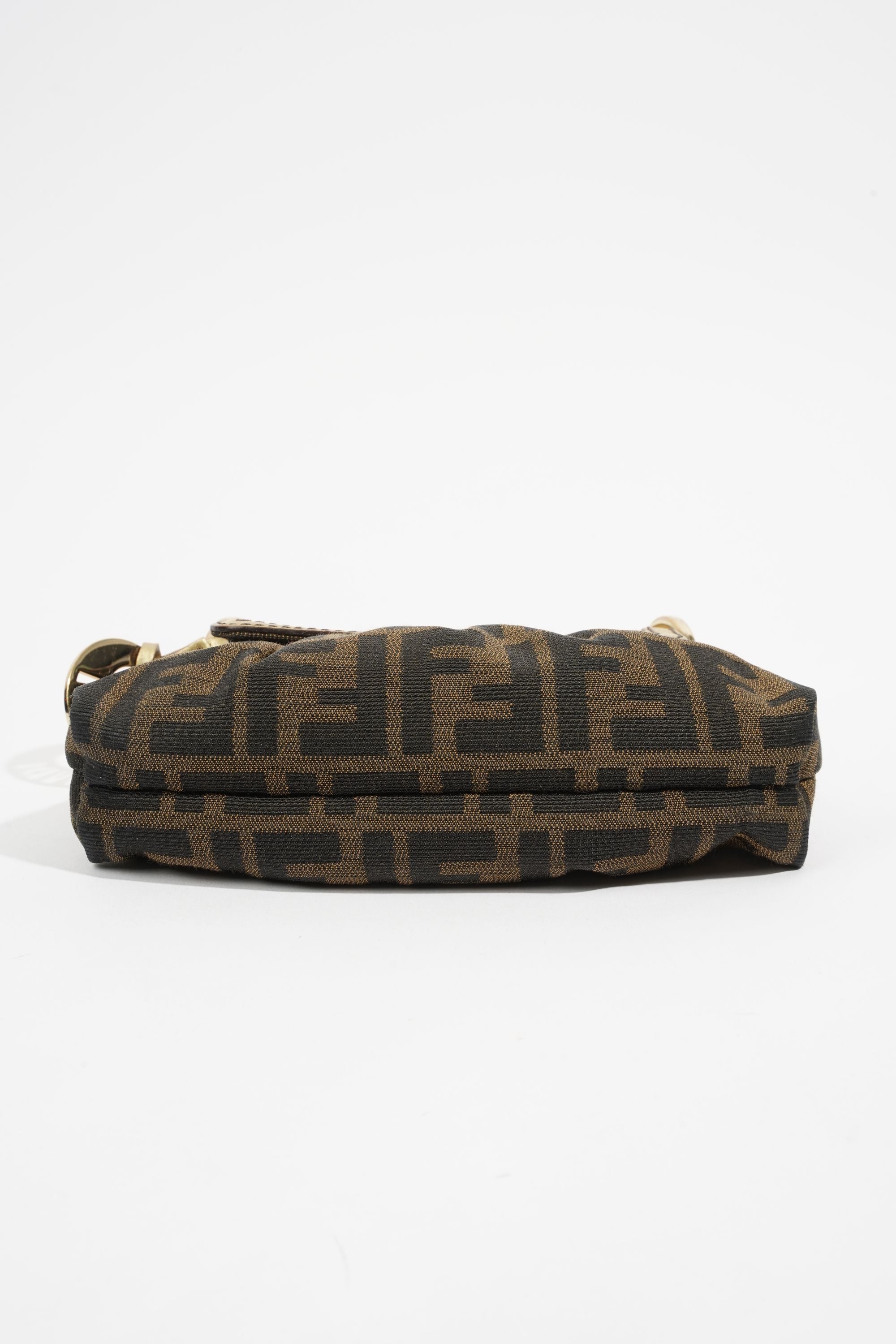 Fendi Mini Chef Brown FF Monogram Canvas