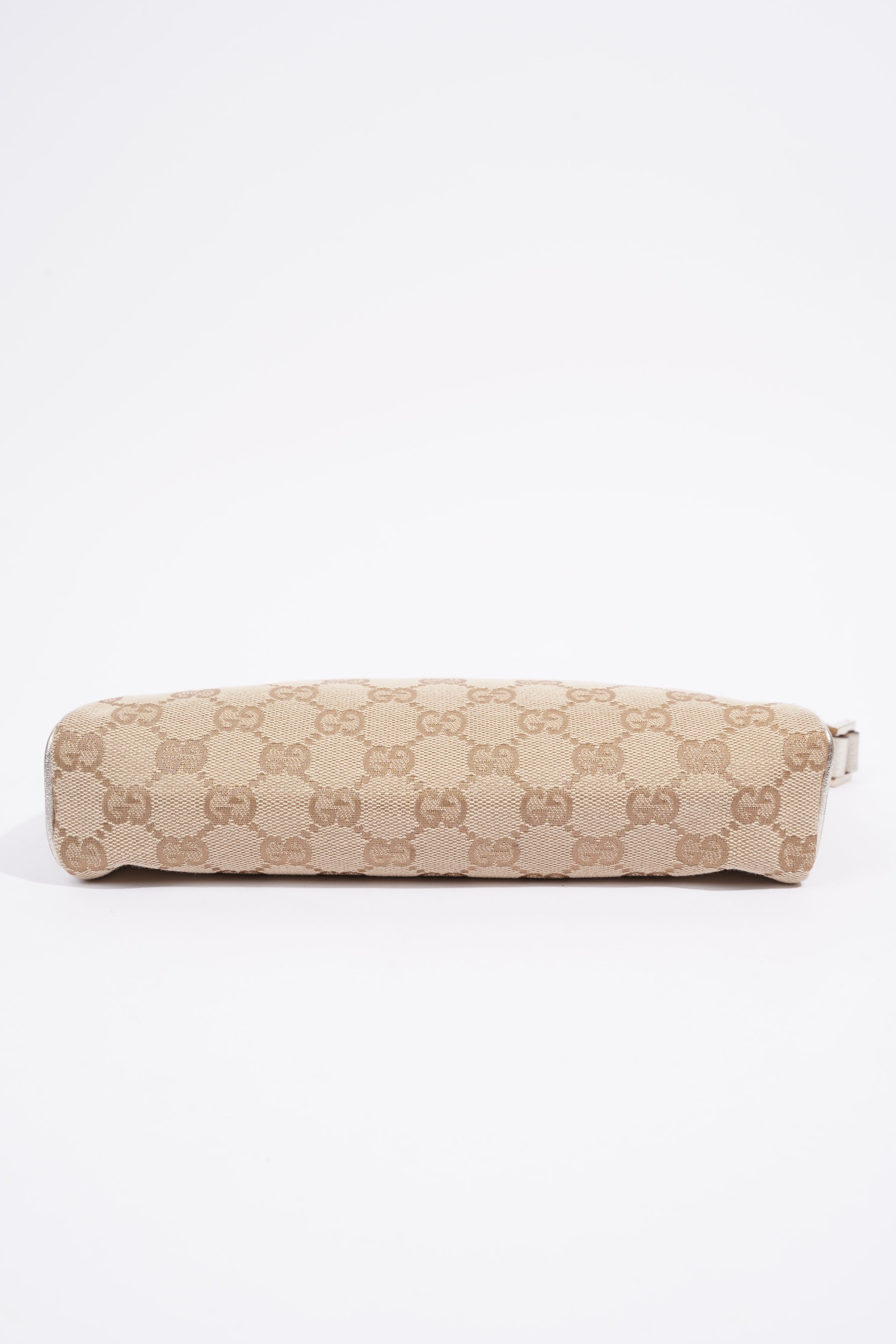 Gucci GG Pouch Beige Canvas