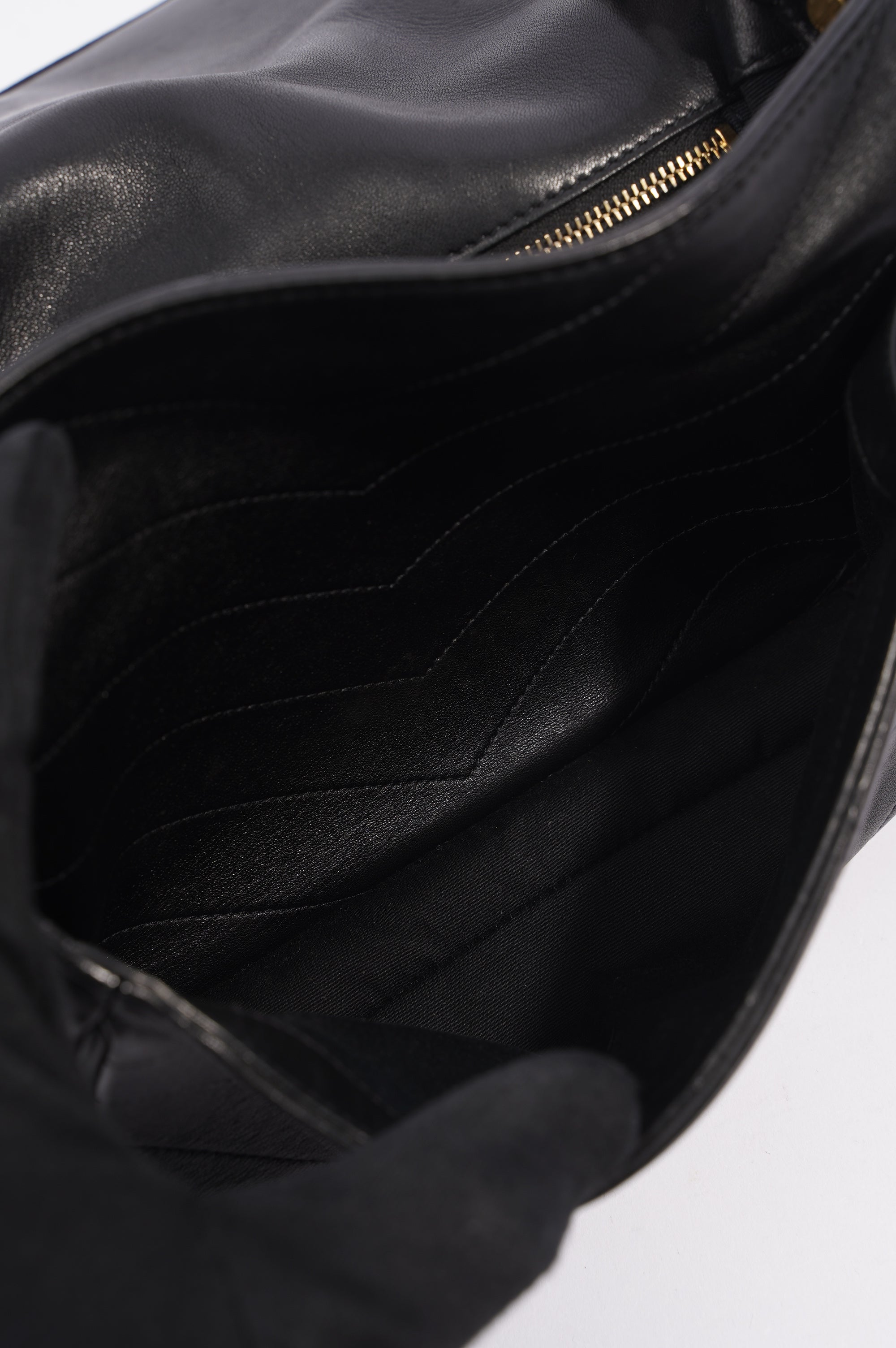 Saint Laurent Niki Chain Bag Black Lambskin Leather Medium