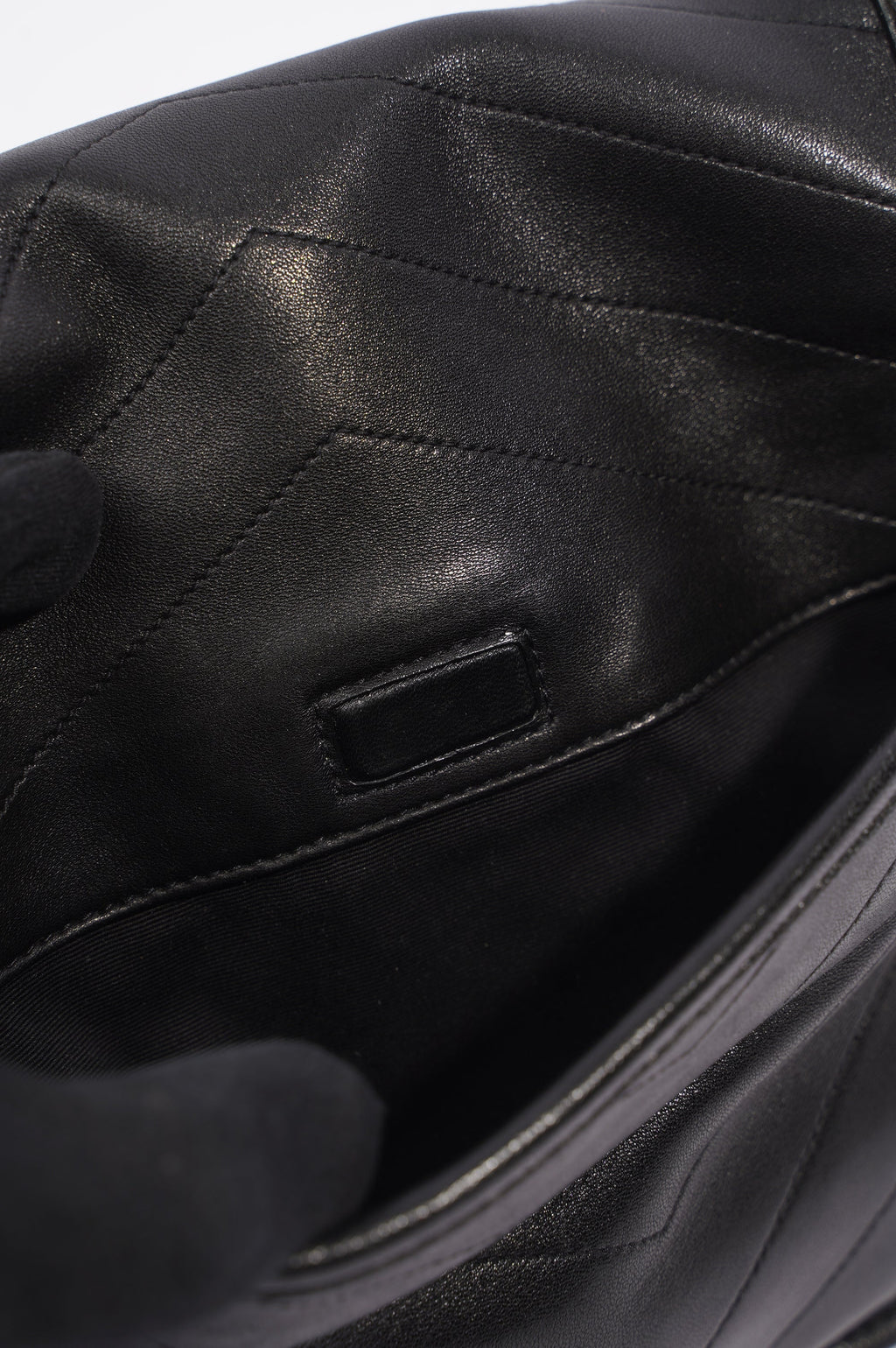 Saint Laurent Niki Chain Bag Black Lambskin Leather Medium