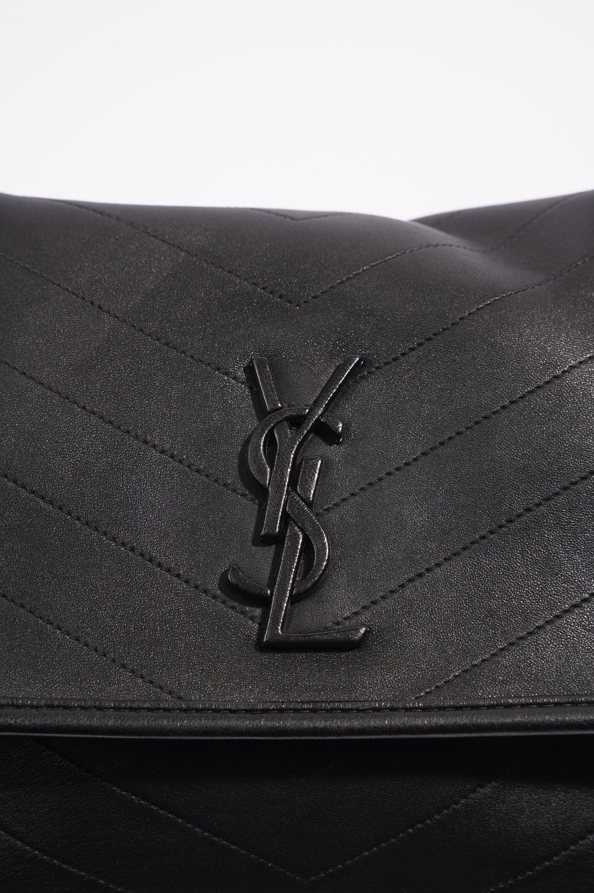 Saint Laurent Niki Chain Bag Black Lambskin Leather Medium