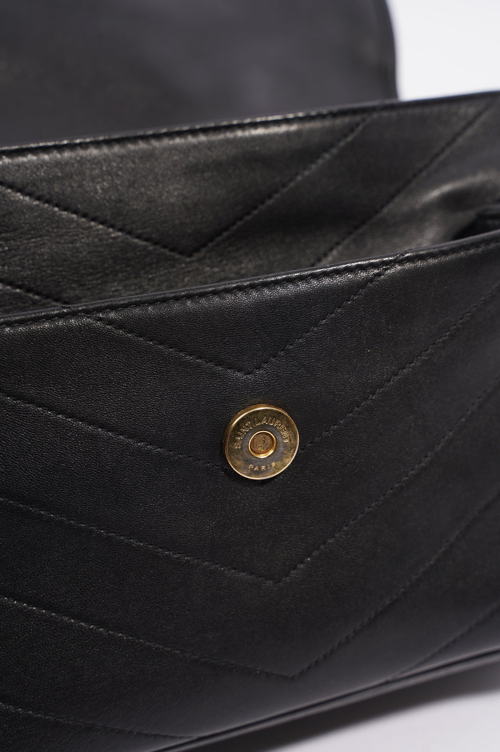 Saint Laurent Niki Chain Bag Black Lambskin Leather Medium