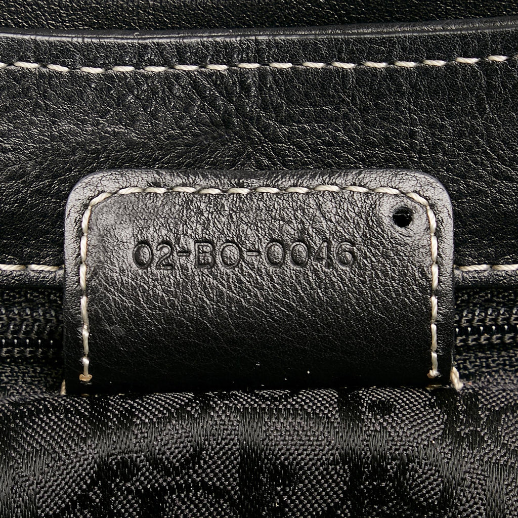 Dior CD Flap Leather Shoulder Bag (SHG-RJFHi8)