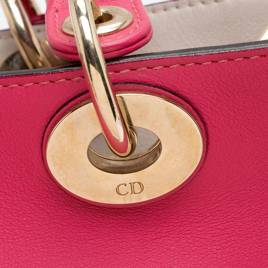 Dior Calfskin Diorissimo Medium Tote (SHF-8DRXfS)