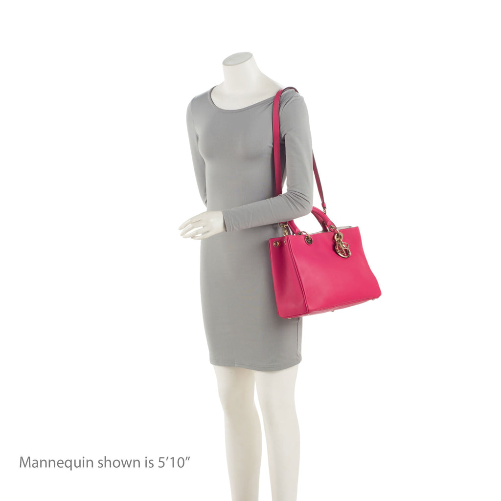 Dior Calfskin Diorissimo Medium Tote (SHF-8DRXfS)