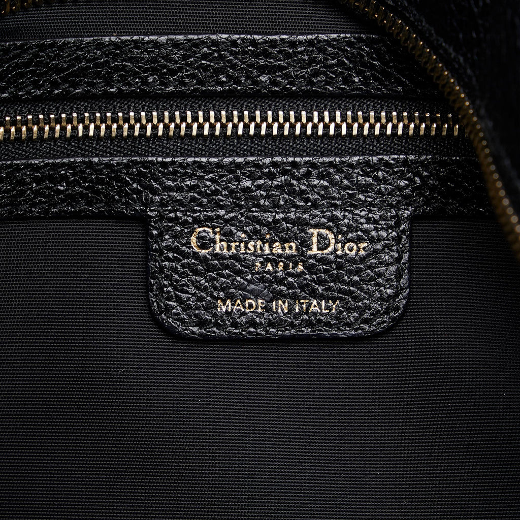Dior Cannage Bee Tote Bag (SHG-Ftr9Ln)