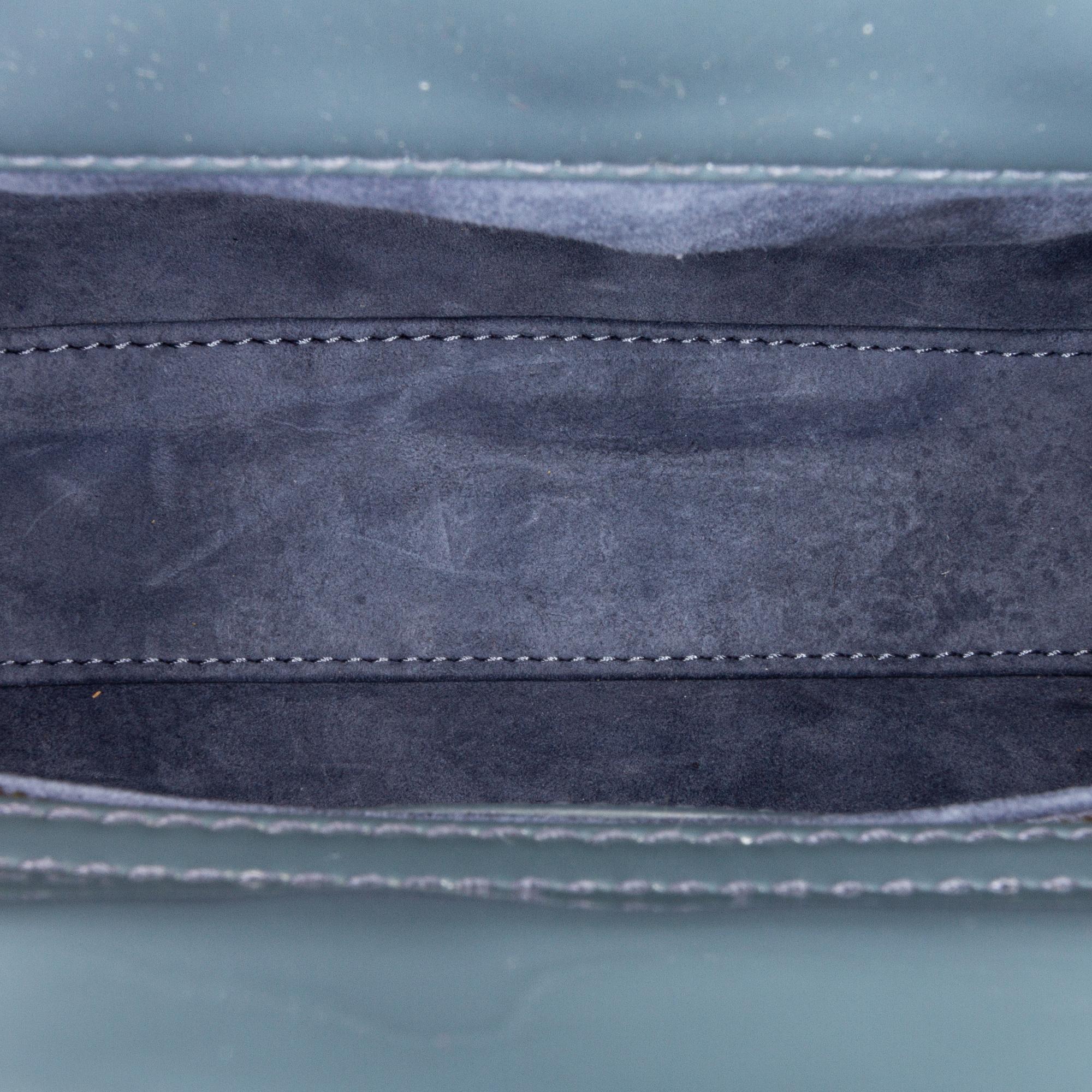 Dior Cannage Lady Dior Patent Leather Satchel (SHG-30911)