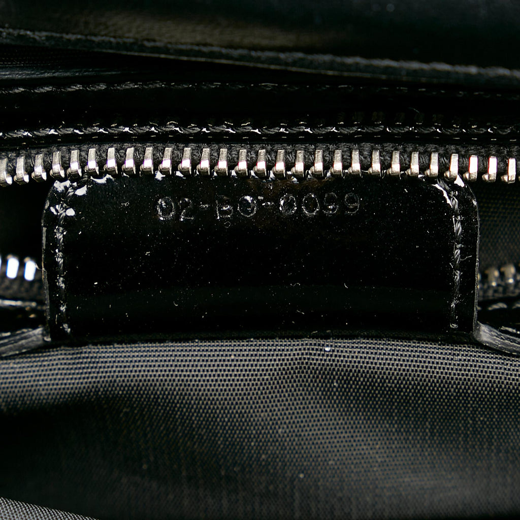 Dior Cannage New Lock Patent Leather Flap Bag (SHG-28168)