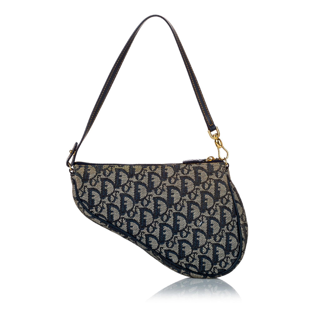 Dior Dior Oblique Canvas Saddle (SHG-28978)