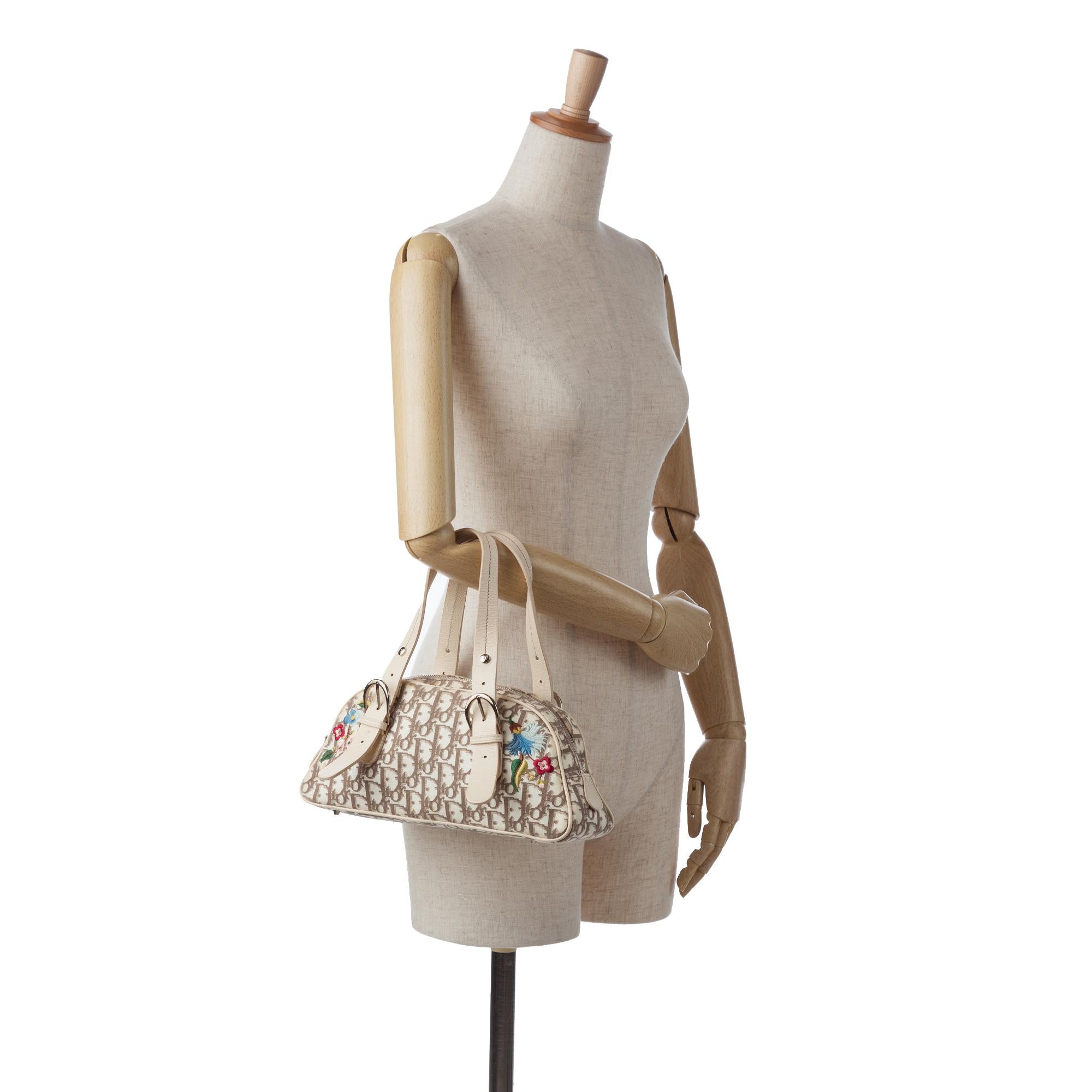 Dior Diorissimo Flowers Oblique Handbag (SHG-UuIBDt)