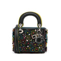 Dior Lady Dior Flower Embroidered Bag (SHG-CjtZbT)
