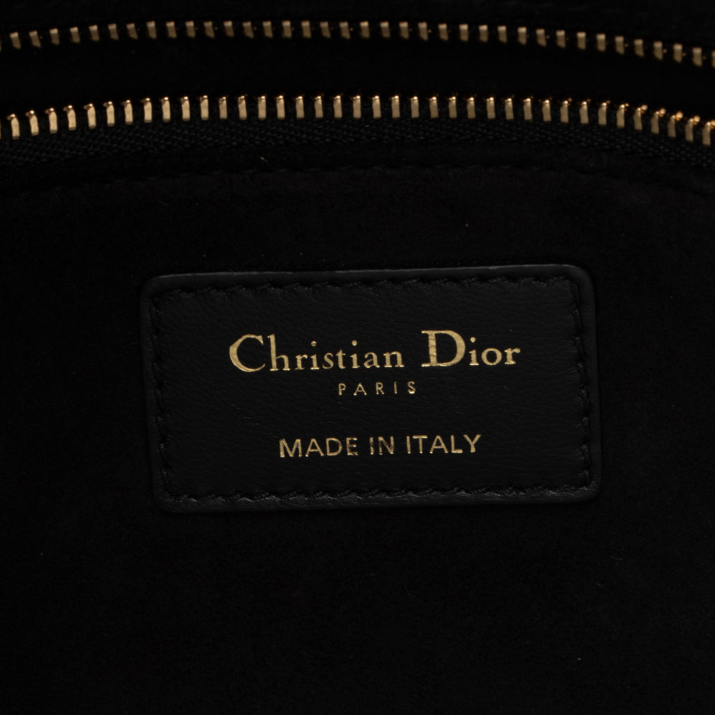 Dior Lambskin Lady Dior Large Tote (SHF-9gavwy)