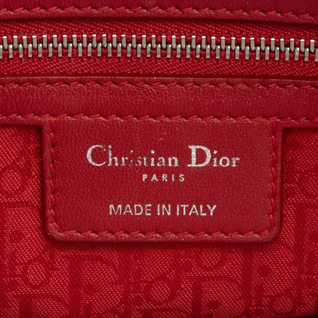 Dior Lambskin Lady Dior Large Tote (SHF-EoHgFY)
