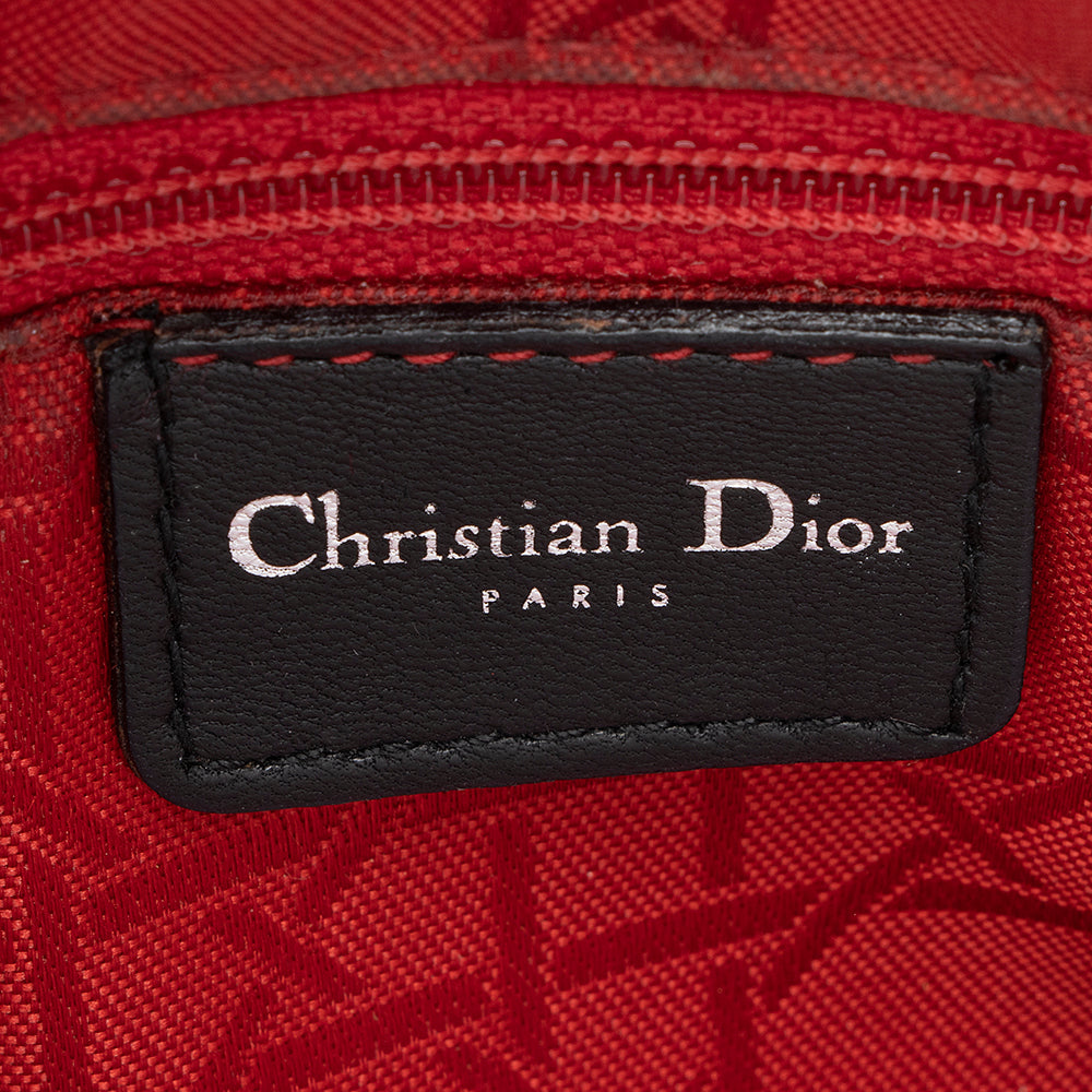 Dior Lambskin Lady Dior Medium Tote (SHF-20990)