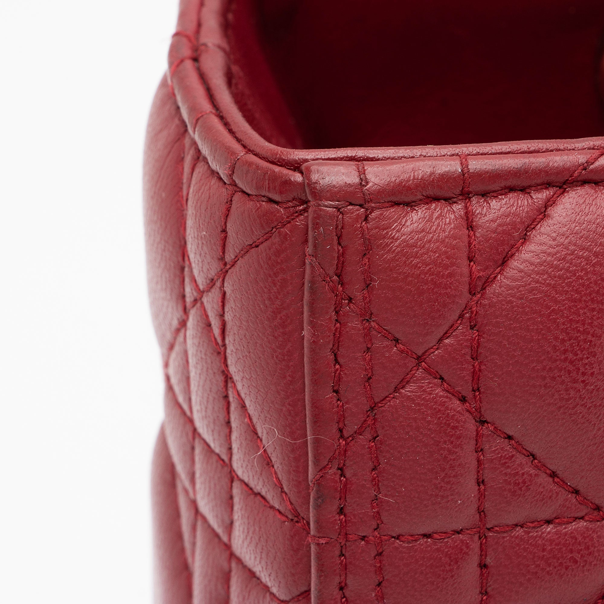 Dior Lambskin Lady Dior Medium Tote (SHF-NvDj1u)