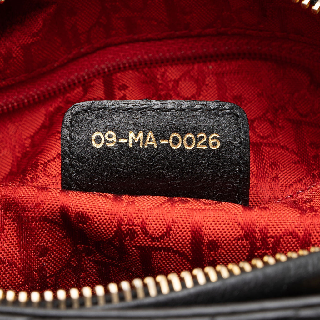 Dior Lambskin Lady Dior Medium Tote (SHF-aNlTPc)