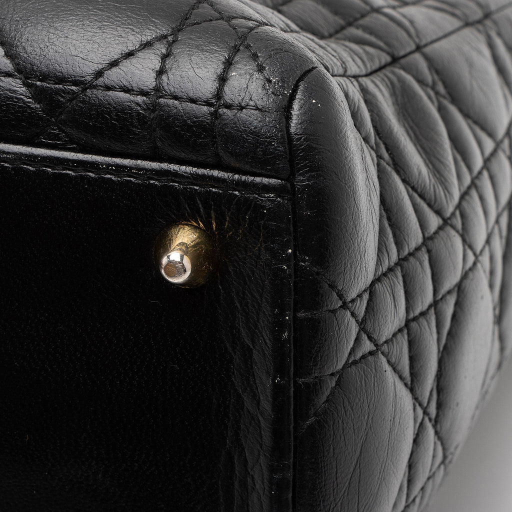 Dior Lambskin Lady Dior Medium Tote (SHF-aNlTPc)
