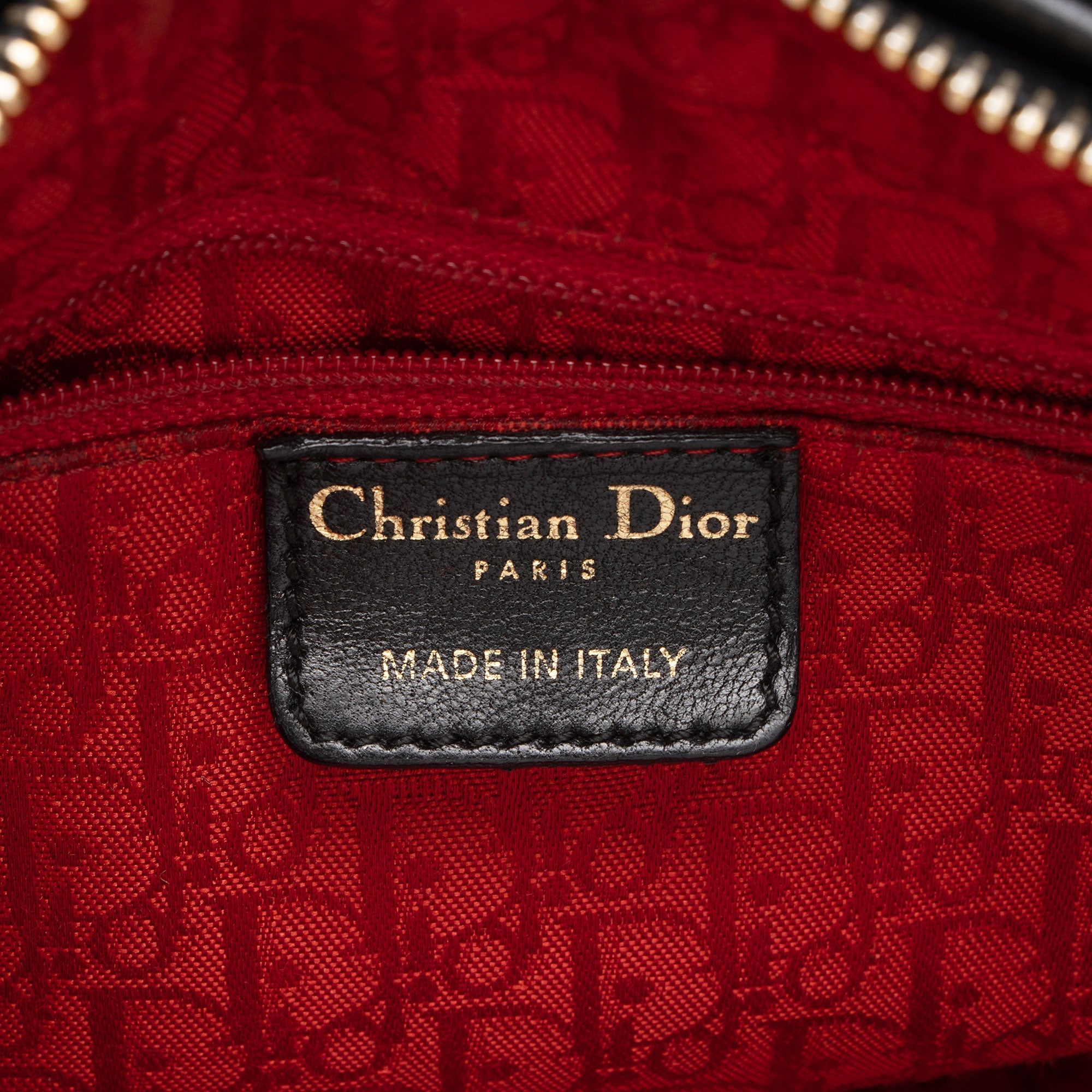 Dior Lambskin Lady Dior Medium Tote (SHF-aNlTPc)