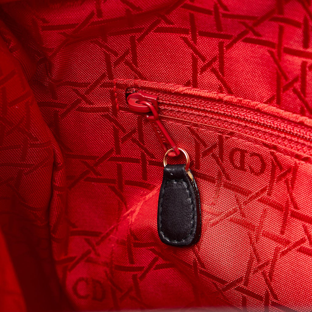 Dior Large Lambskin Cannage Lady Dior (SHG-V97ffY)