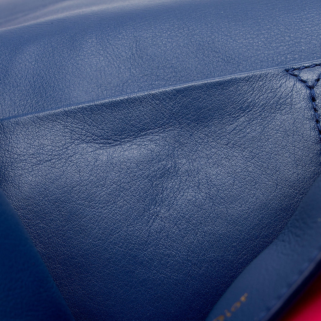 Dior Leather Be Dior Flap Small Satchel (SHF-2OL7ux)