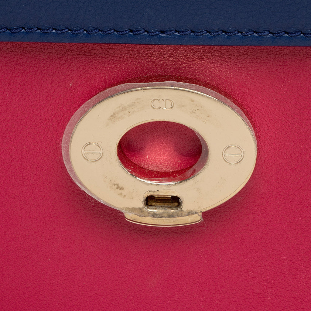 Dior Leather Be Dior Flap Small Satchel (SHF-2OL7ux)