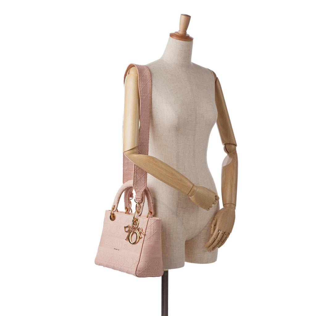 Dior Medium Cannage Lady D-Lite (SHG-KAKjPZ)