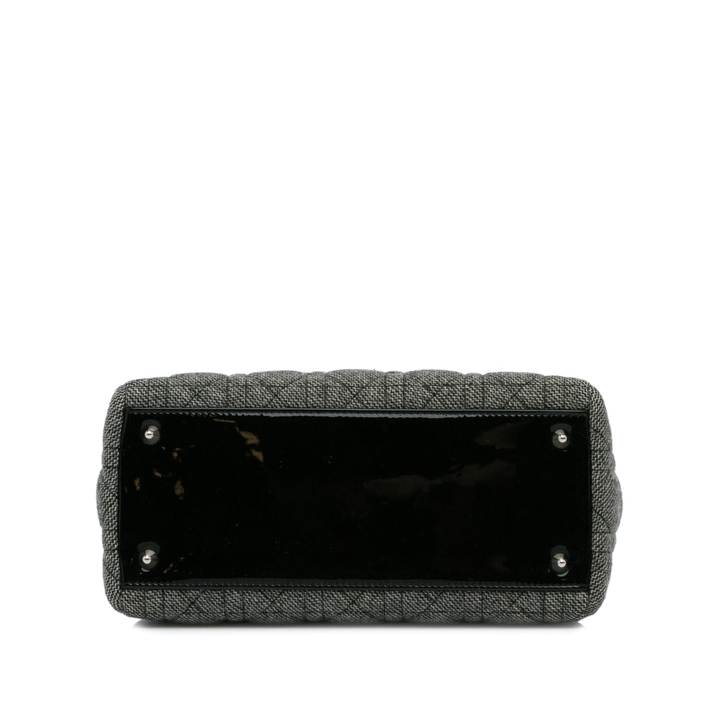 Dior Medium Cannage Tweed Lady Dior (SHG-7omg39)