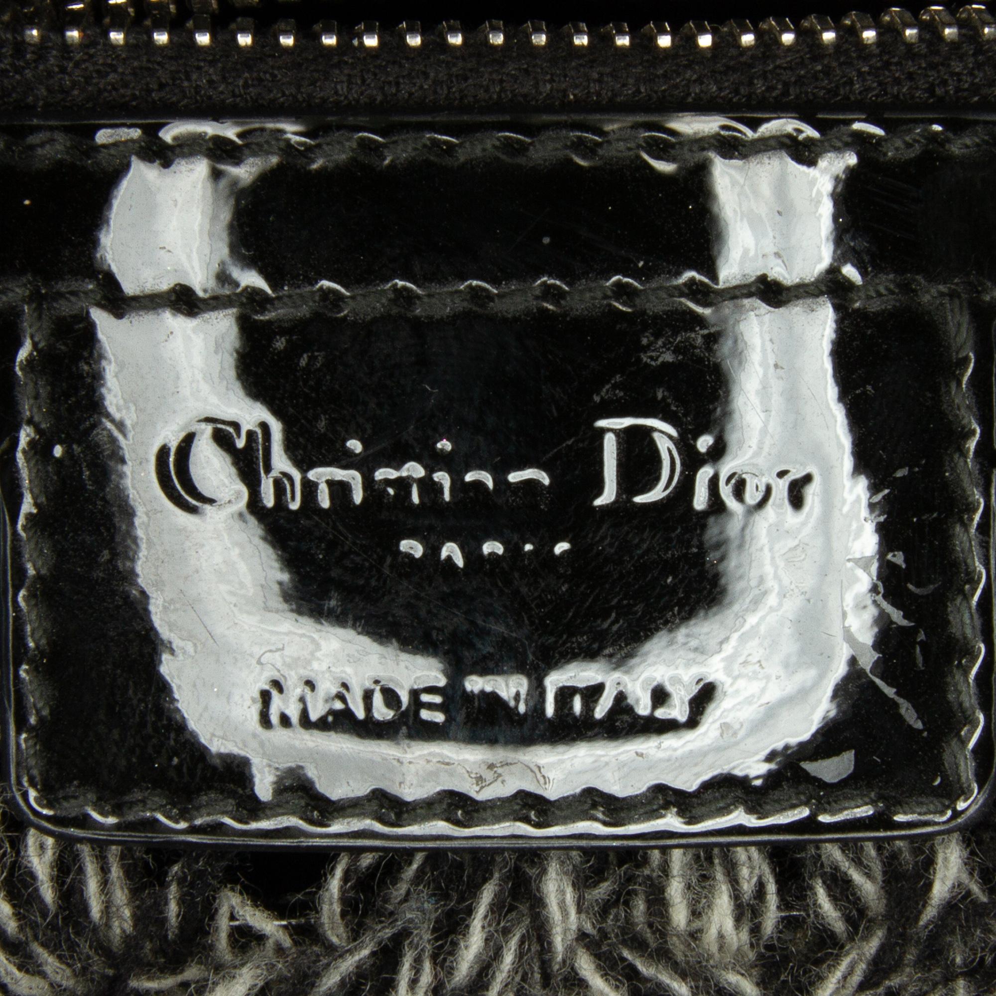 Dior Medium Cannage Tweed Lady Dior (SHG-7omg39)