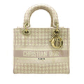 Dior Medium Houndstooth Lady D Lite (SHG-AAr8U6)