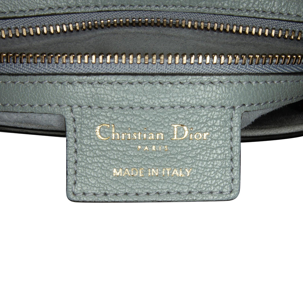 Dior Medium Leather Saddle Bag (SHG-rdD39t)
