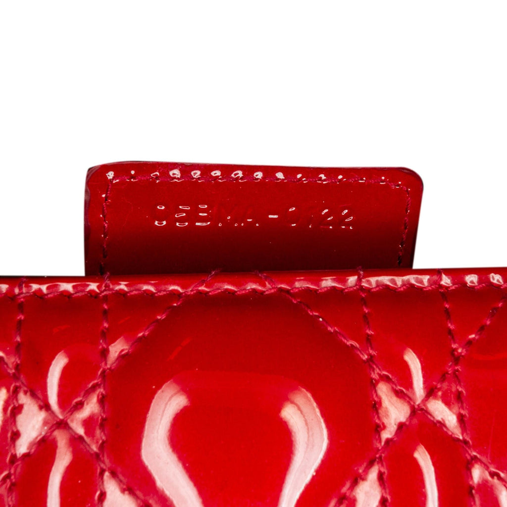 Dior Medium Patent Cannage Lady Dior (SHG-8YKOE0)