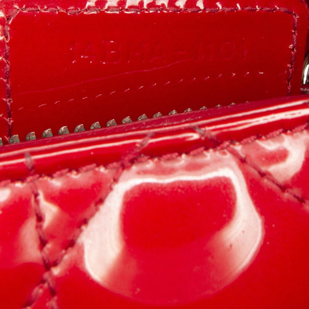 Dior Medium Patent Cannage Lady Dior (SHG-mFPZ0Z)