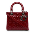 Dior Medium Patent Cannage Lady Dior (SHG-mFPZ0Z)