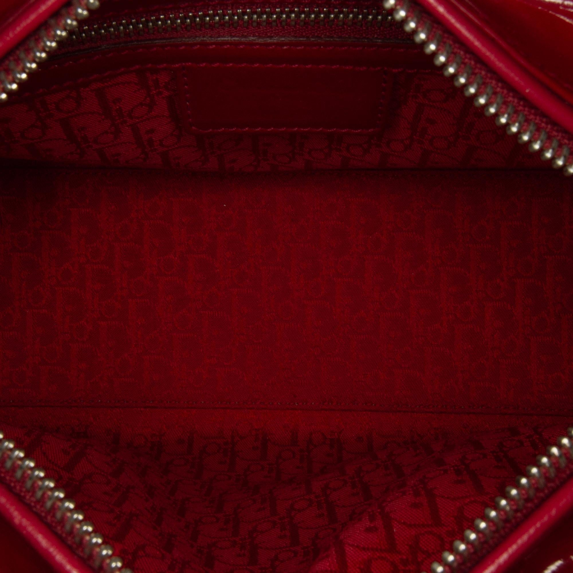 Dior Medium Patent Cannage Lady Dior (SHG-mFPZ0Z)
