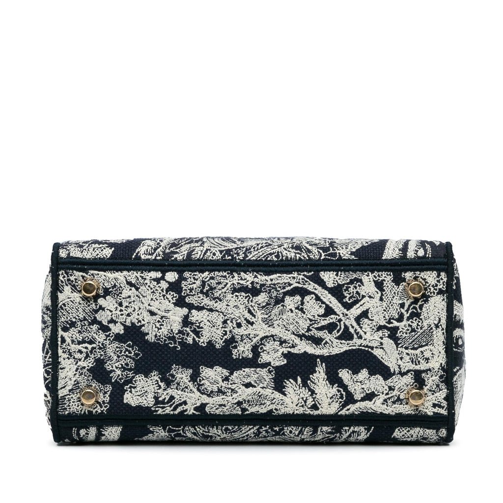 Dior Medium Toile de Jouy Lady D-Lite (SHG-fxD3ux)
