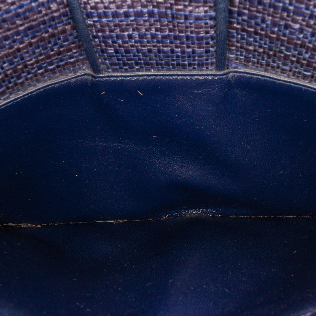 Dior Medium Tricolor Raffia Miss Dior Flap Bag (SHG-F8E2uQ)