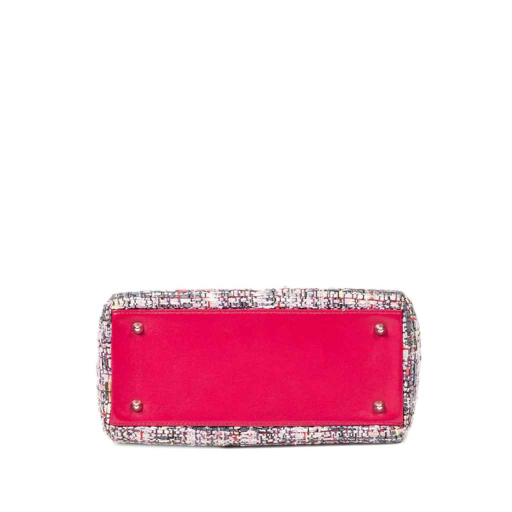 Dior Medium Tweed Lady Dior Satchel (SHG-8yJnUk)