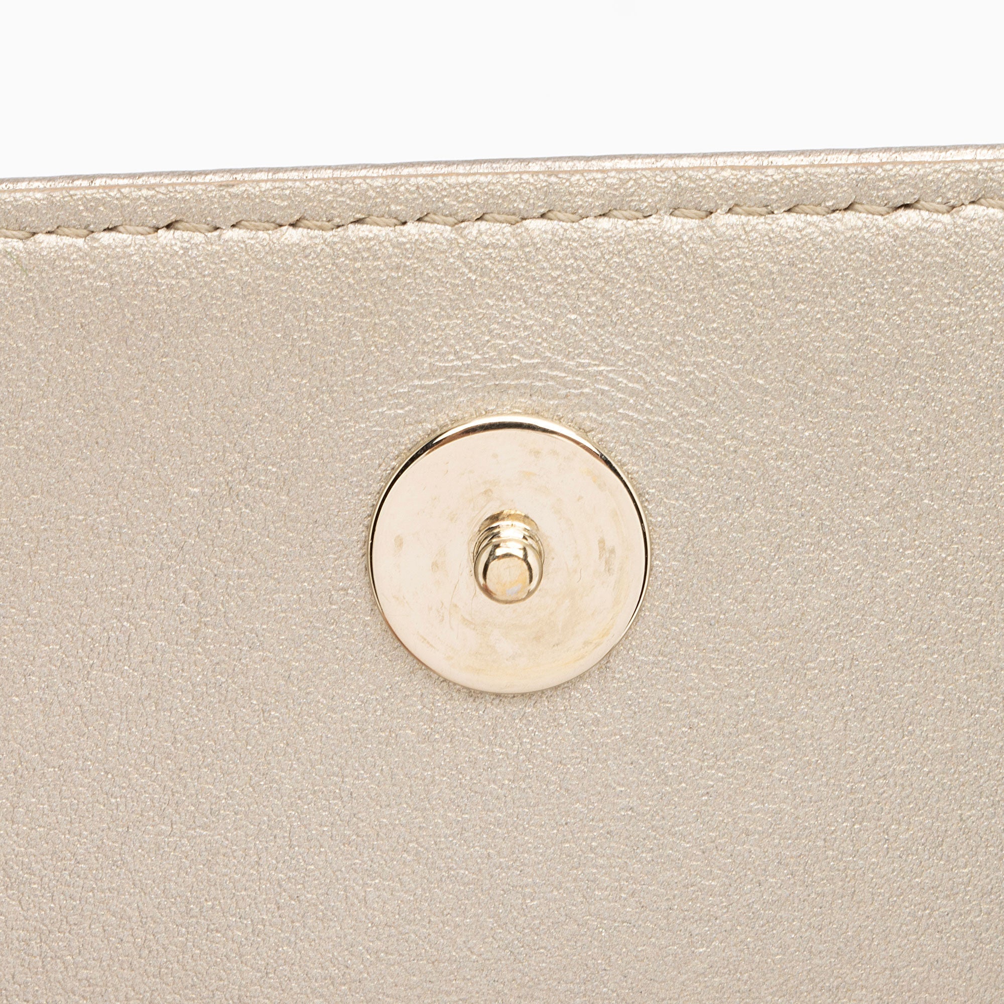 Dior Metallic Calfskin Diorama Wallet on Chain Bag (SHF-rpZnj7)